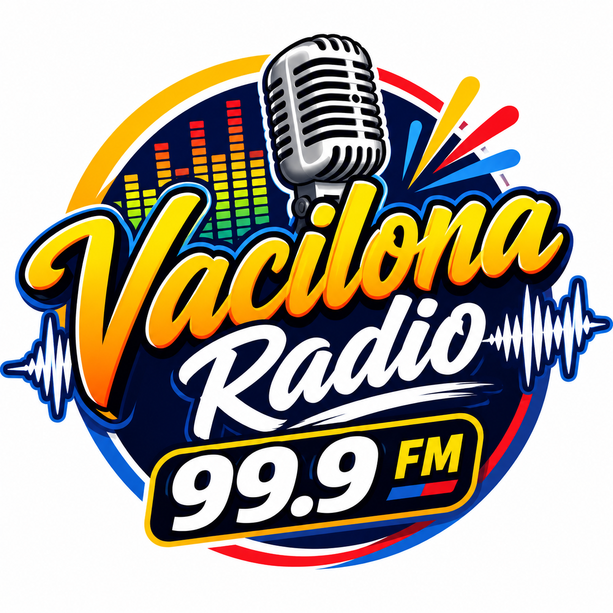 Logo oficial La Vacilona Radio